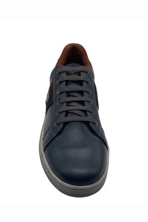 Mens casual navy shoe