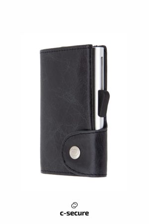 C-Secure Single Blackwood Classic Wallet