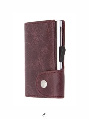 C-Secure Single Bordeaux Classic Wallet