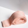 Marc Darcy Peach Knitted Tie