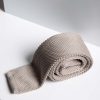 Marc Darcy Stone Knitted Tie