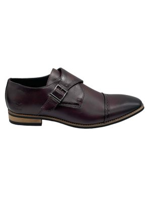 Marcozzi Crete Bordo Monk Dress Shoe