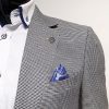 George Banks Blue Houndstooth Blazer