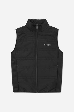 Nicce Black Gilet Biske