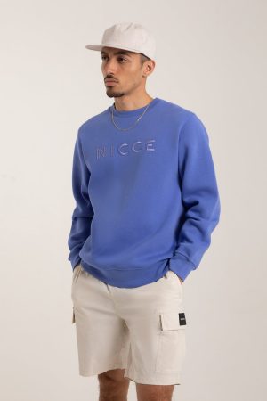 Nicce Mercury Iris Blue Sweatshirt
