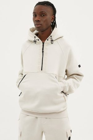 Nicce Sandshell Relay 1/2 Zip hoodie