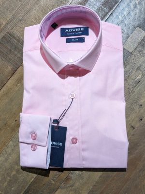 Advise Pink Slim Fit Formal Shirt