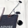 Men's dress shirt with Black buttons