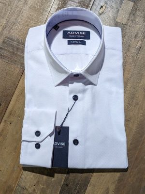 Advise Premium White Formal Shirt