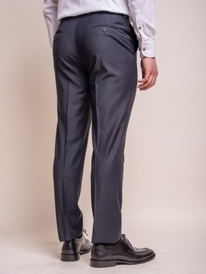 House of Cavani Navy suit pants