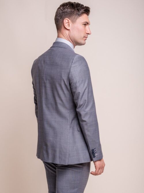 Men's subtle check blazer