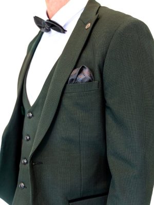 Marc Darcy Bromley Olive Green Suit Jacket