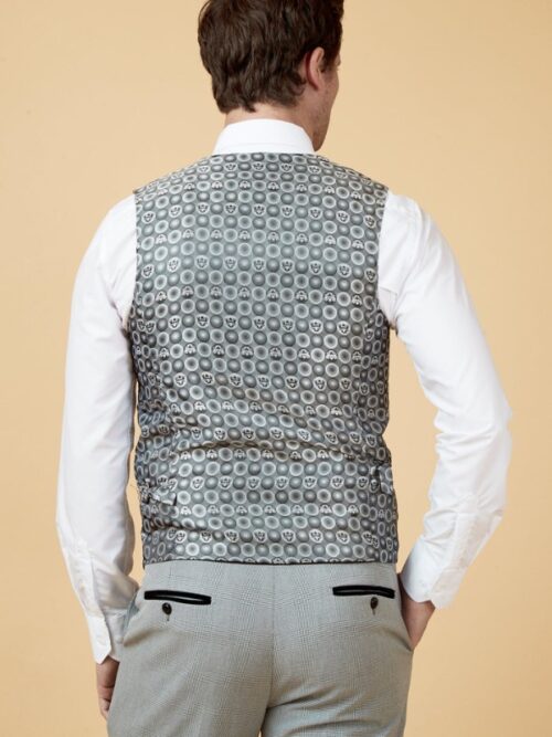 Marc Darcy Waistcoat Lining Details