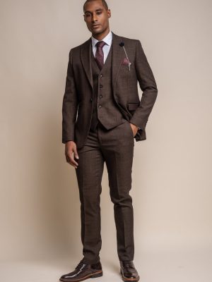 House of Cavani Caridi Brown Tweed Suit