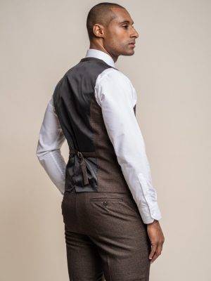 Men's tweed waistcoat
