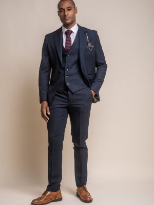 House of Cavani Caridi Navy Tweed Suit