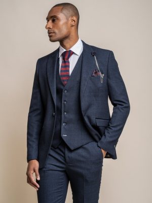 House of Cavani Caridi Navy Tweed Jacket