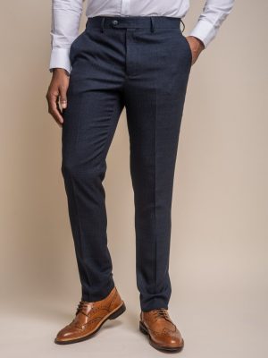 House of Cavani Caridi Navy Suit Trousers