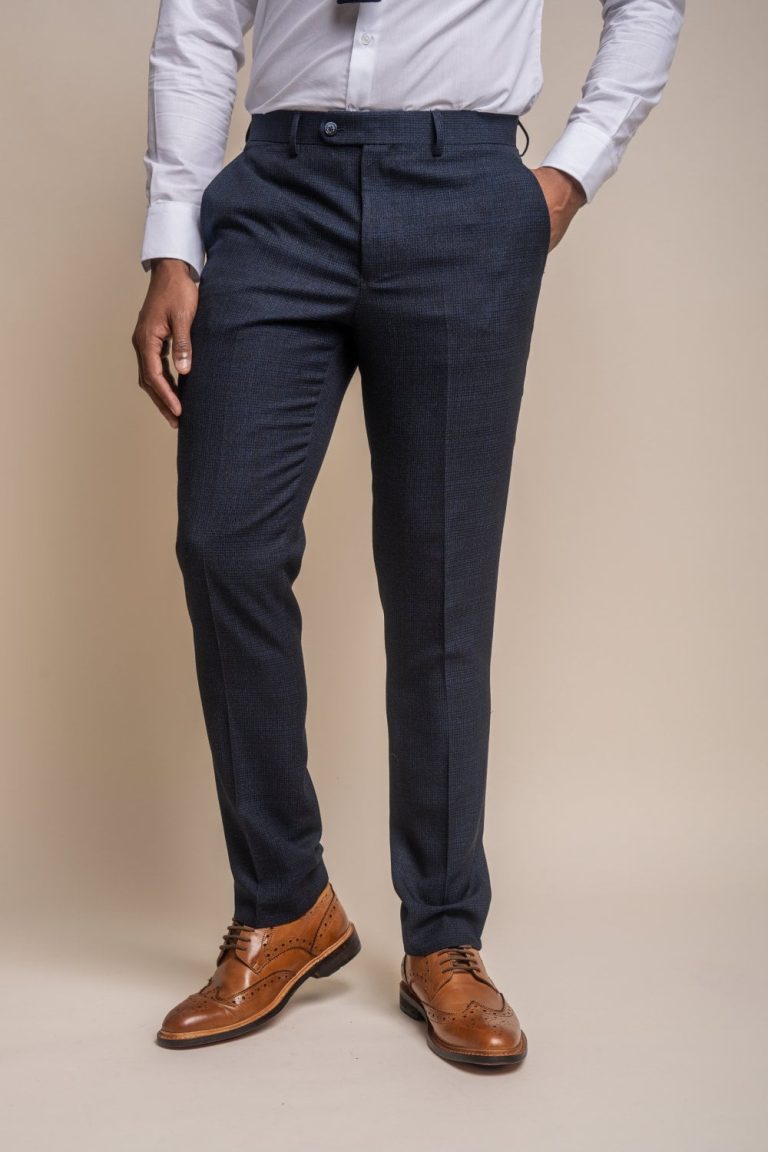 House of Cavani Caridi Navy Suit Trousers