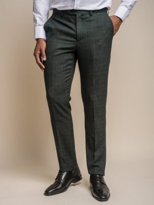 House of Cavani Caridi Olive Suit Trousers