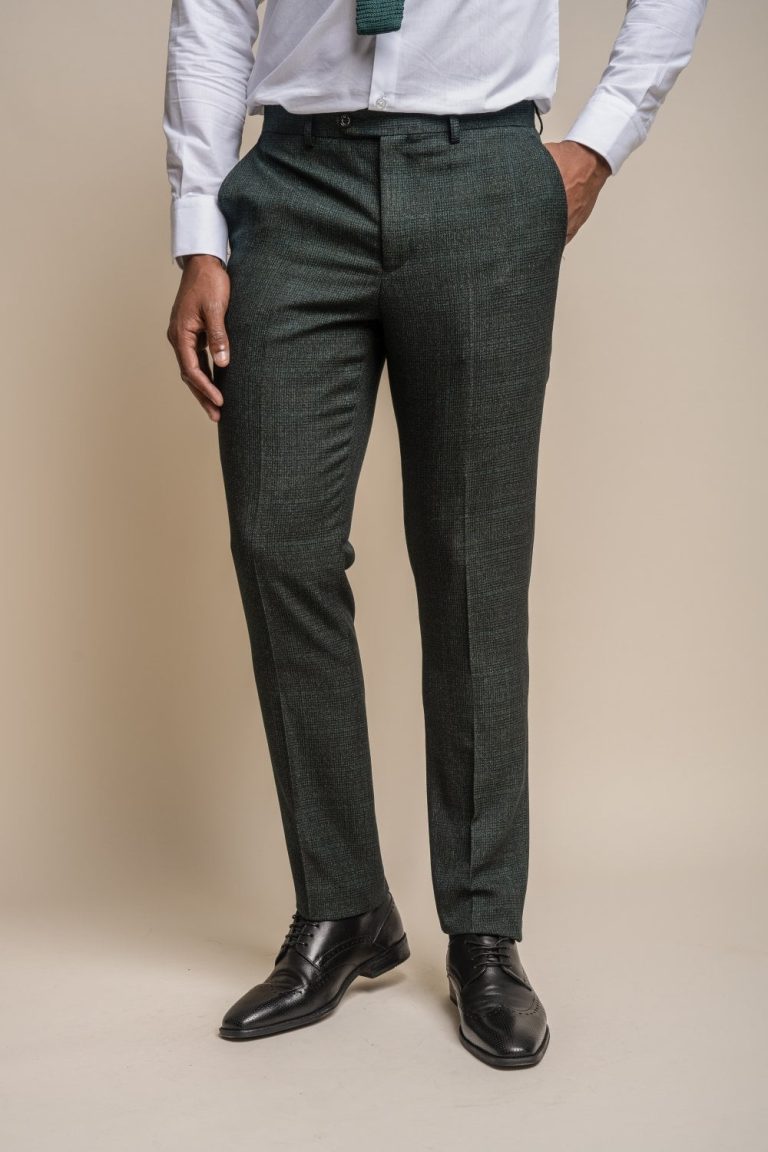 House of Cavani Caridi Olive Suit Trousers