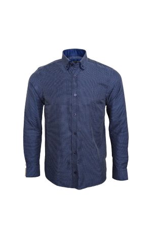 Advise Premium Navy Tailored Shirt
