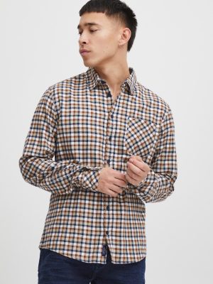 Blend He Long Sleeve Check Shirt