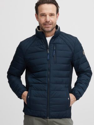 FQ1924 Jacob Navy Quilted Jacket