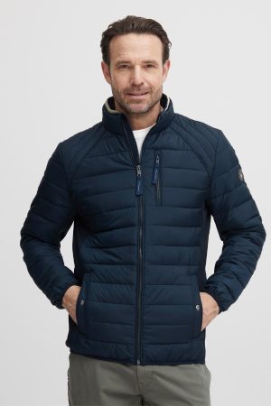FQ1924 Jacob Navy Quilted Jacket