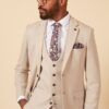 Marc Darcy HM5 Tailored Blazer | Stone