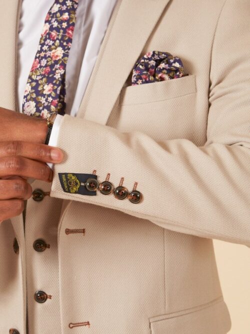 Marc Darcy HM5 Tailored Blazer | Stone