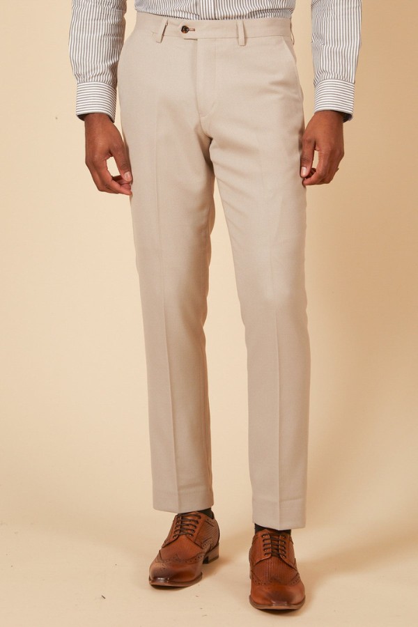 Marc Darcy HM5 Suit Trouser | Stone