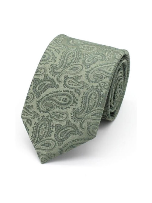LA Smith Paisley Tie Sage