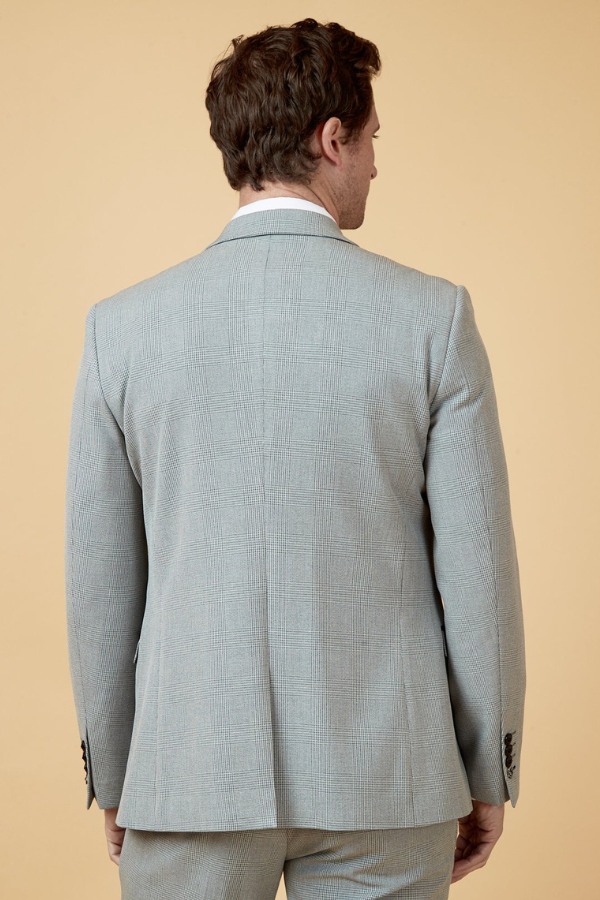 Marc Darcy Jerry Grey Blazer Jacket - UNIT7 Menswear