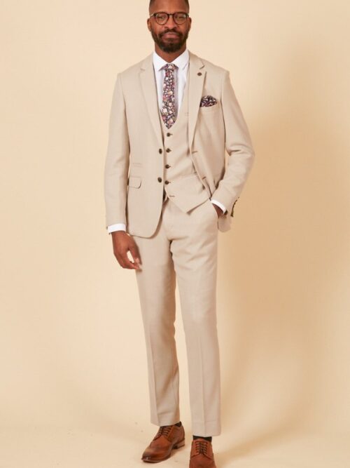Marc Darcy Monty Three-Piece Suit | Mauve