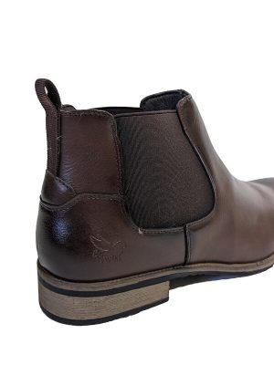 Oak Brown Chelsea Boot for Men