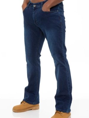 Enzo Medium Wash Bootcut Jeans