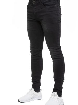 Eto super stretch Black skinny jeans