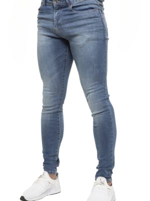 super stretch Light wash skinny jeans