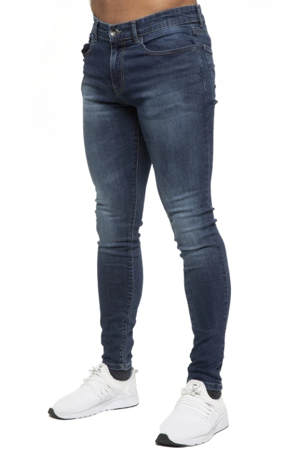 Eto super stretch Medium Wash skinny jeans