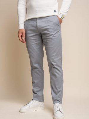 House of Cavani Dakota Ice Blue Chinos