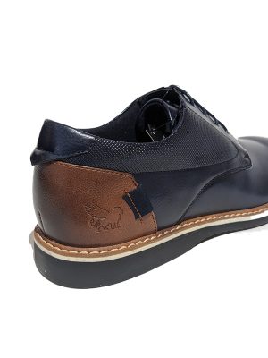 Men's semi casual navy shoe