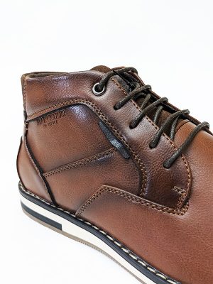 Casual mid rise tan boot - marcozzi of venice