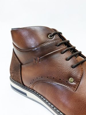 Designer Boot for men - Tan semi casual footwear