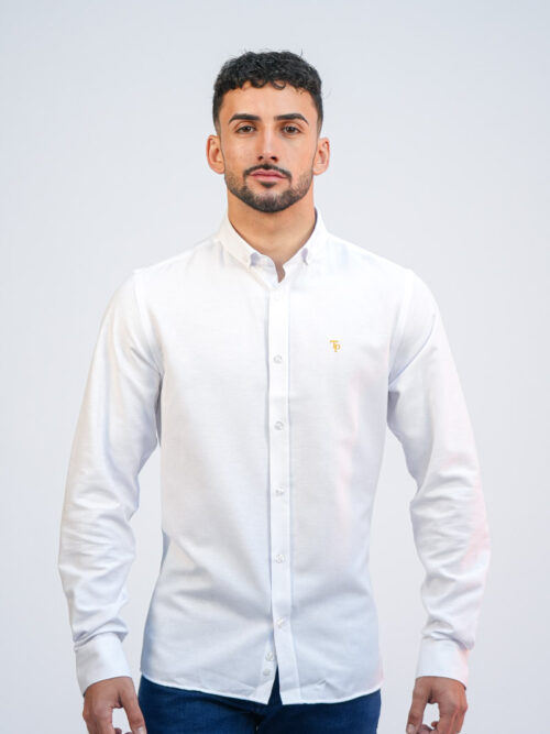 White Oxford Shirt Long Sleeve