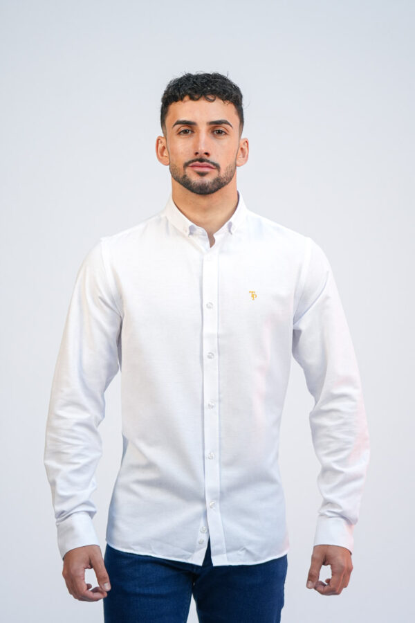White Oxford Shirt Long Sleeve