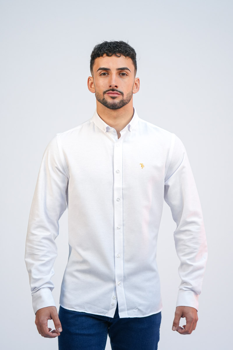 White Oxford Shirt Long Sleeve