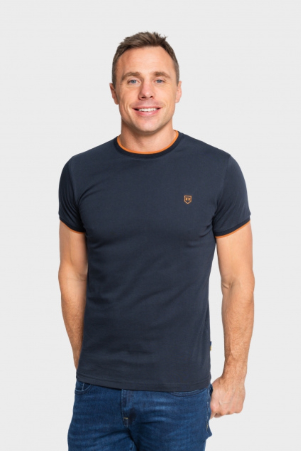 XV Kings Dagenham Ocean Navy Crew Tee