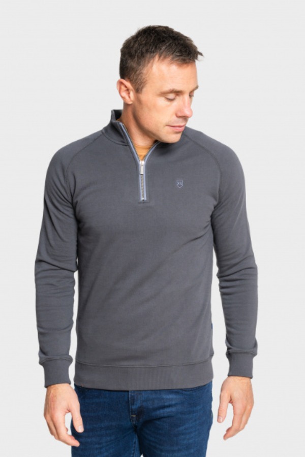 XV Kings Falcon Elephant Breath Quarter Zip Sweatshirt