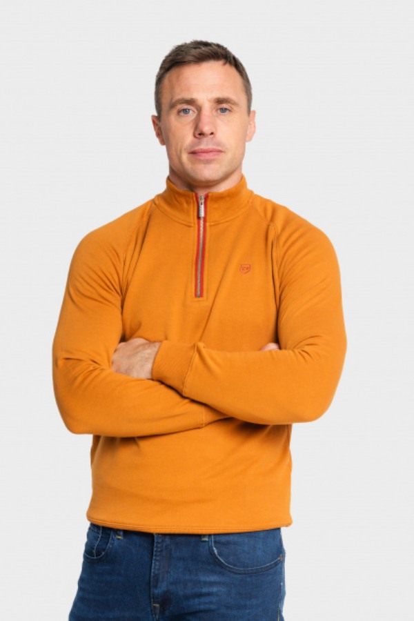 XV Kings Falcon Honeycomb Quarter Zip Sweatshirt